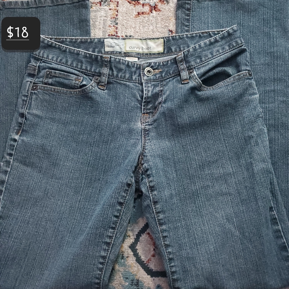 LOFT bootcut jeans